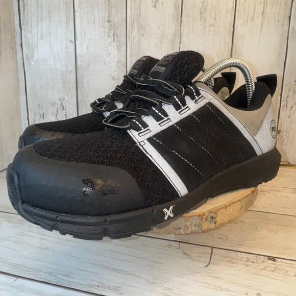Timberland PRO Radius SD10 Safety Toe Work Shoes Women's Size 8.5 M Black PRO589 - Picture 4 of 12